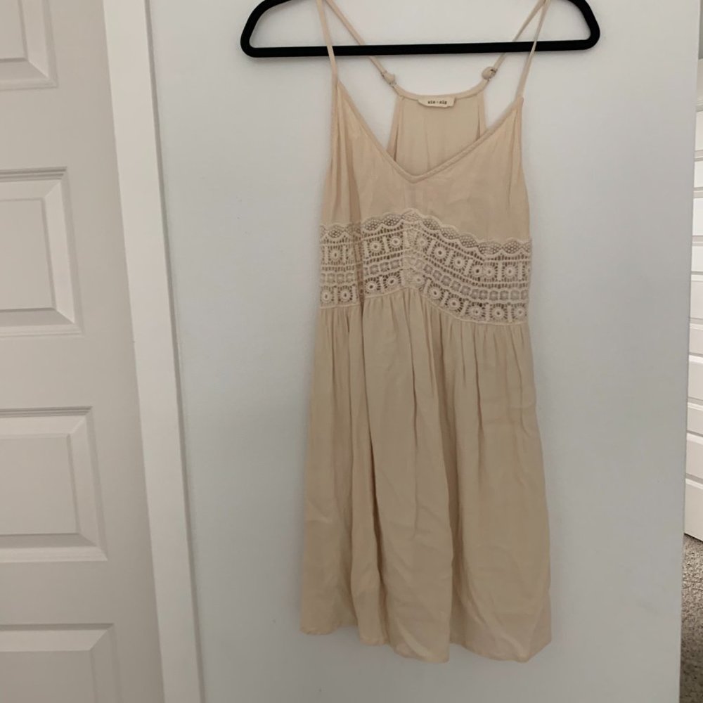 Nude Mini Dress